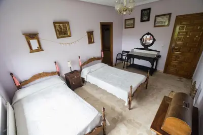 Cama o camas de una habitación en CASA EL CARMEN 1