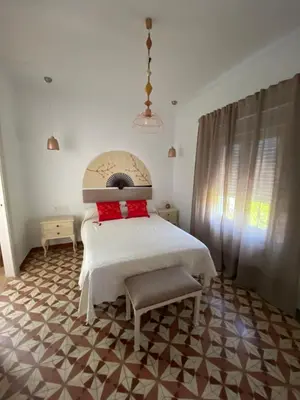 Cama o camas de una habitación en La casa de Alejandra, planta alta.