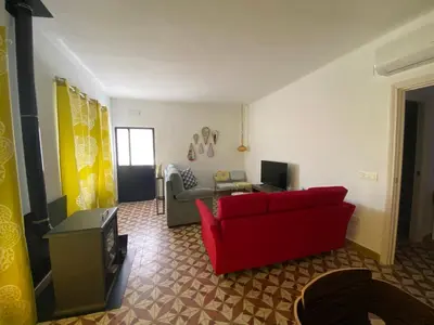 Zona de estar de La casa de Alejandra, planta alta.