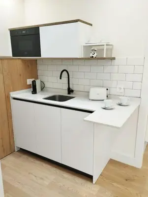 Una cocina o zona de cocina en Placentinos II