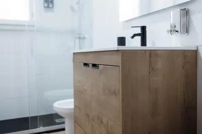 Un baño de La Casita de la Gula AT 2 llaves