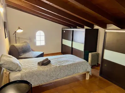 Cama o camas de una habitación en La Terraza de Consolación 17