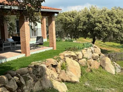 Jardín al aire libre en Finca Marowa