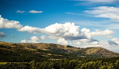 Paisaje cerca of this country house