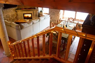 Una cocina o zona de cocina en Casa rural María Saula