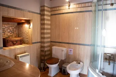Un baño de Casa rural María Saula