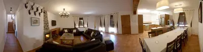 Zona de estar de Valdebruna de Gredos