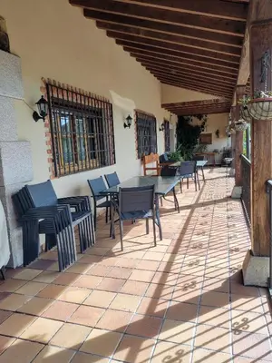 Zona de estar de Casa Rural El Regajo Valle del Jerte