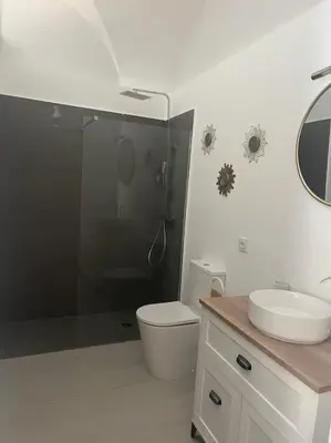 Un baño de Apartamento Las Bóvedas