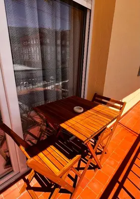 Zona de estar de El descanso de la Covatilla