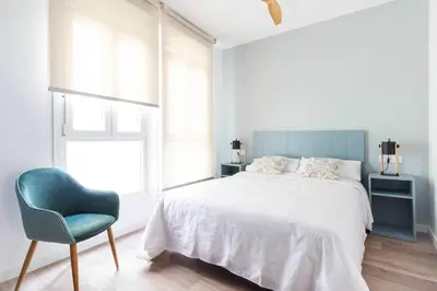 Cama o camas de una habitación en Acanto Apartamentos