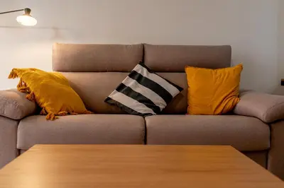 Zona de estar de Apartamento La Dormilona