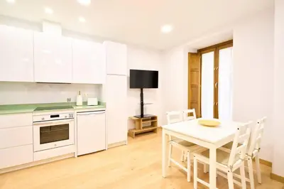 Una cocina o zona de cocina en Apartamento Charro centro universidad