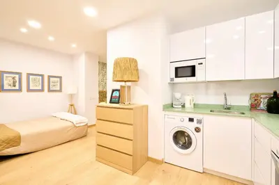 Una cocina o zona de cocina en Apartamento Charro centro universidad