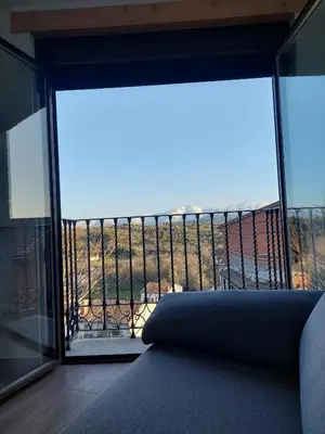 Un balcón o terraza de La Costurera