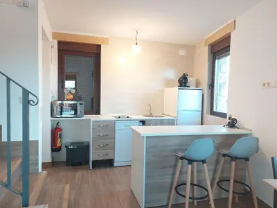 Una cocina o zona de cocina en La Costurera