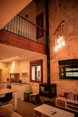 Una cocina o zona de cocina en La Casina de Palacio