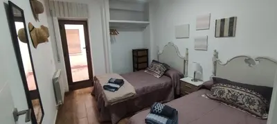 Cama o camas de una habitación en Vut La Muralla