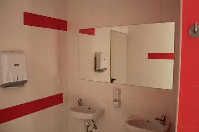 Un baño de Hostel Cañaveral