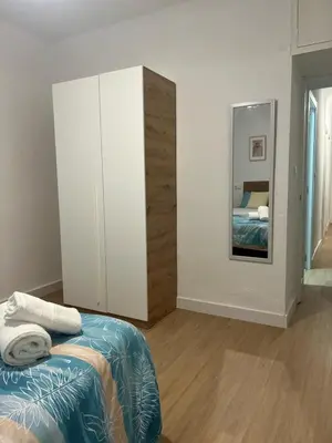 Cama o camas de una habitación en VuT El Refugio de Santiago