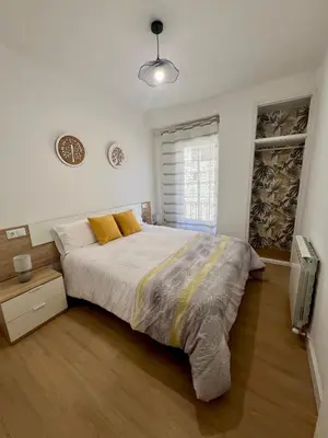 Cama o camas de una habitación en VuT El Refugio de Santiago