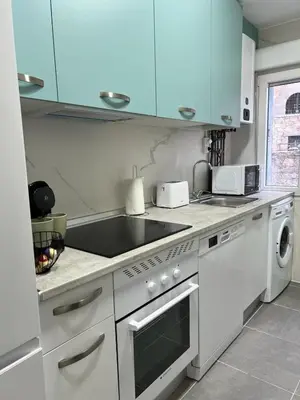 Una cocina o zona de cocina en VuT El Refugio de Santiago