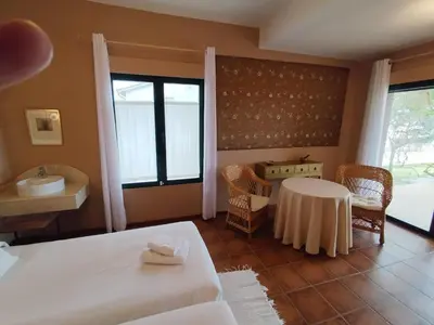 Cama o camas de una habitación en Casa de las Lavandas, Ávila