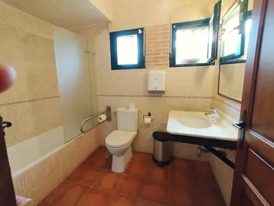 Un baño de Casa de las Lavandas, Ávila
