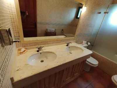 Un baño de Casa de las Lavandas, Ávila
