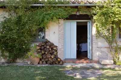 Jardín al aire libre en Abejas 2 de El Vergel de Chilla