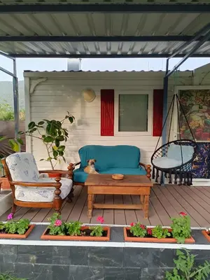 Un balcón o terraza de Villa Ardilla (La Adrada)
