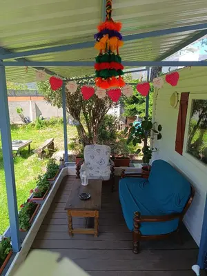 Jardín al aire libre en Villa Ardilla (La Adrada)