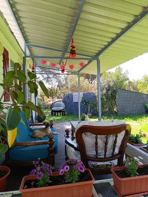 Jardín al aire libre en Villa Ardilla (La Adrada)