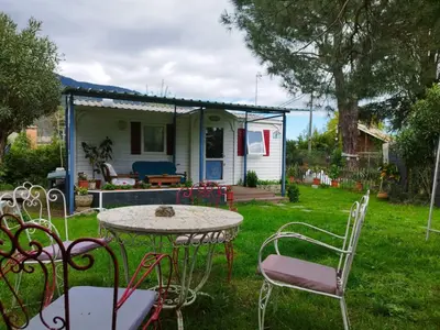 Jardín al aire libre en Villa Ardilla (La Adrada)