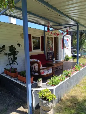 Jardín al aire libre en Villa Ardilla (La Adrada)