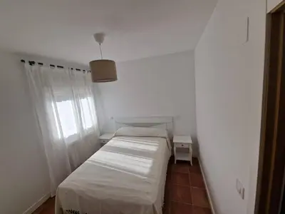 Cama o camas de una habitación en Casa Las Tejeras