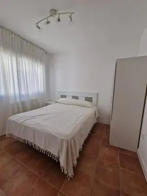 Cama o camas de una habitación en Casa Las Tejeras