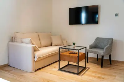 Una televisión o centro de entretenimiento en Complejo Valle Grande