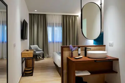 Cama o camas de una habitación en Complejo Valle Grande