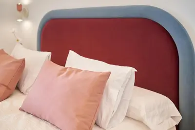 Cama o camas de una habitación en La PINTORESCA ''TIERRA'' - TEATRO ROMANO MERIDA