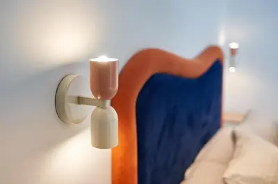 Cama o camas de una habitación en LA PINTORESCA ''CIELO'' - TEATRO ROMANO MERIDA