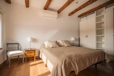 Cama o camas de una habitación en LA CASA DEL AGUA