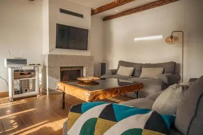 Zona de estar de LA CASA DEL AGUA