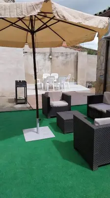 Zona de estar de Casa Gabritana