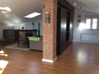 Una televisión o centro de entretenimiento en Apartment Valle de Cepeda