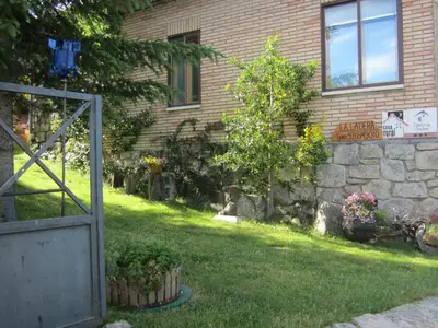 Jardín al aire libre en La Ladera