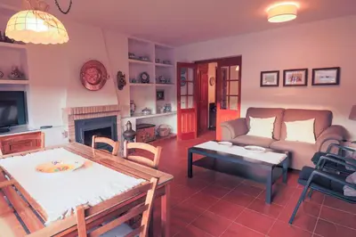 Zona de estar de Casa rural Llana 12