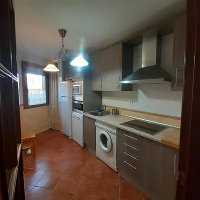 Una cocina o zona de cocina en EL VIEJO OLMO