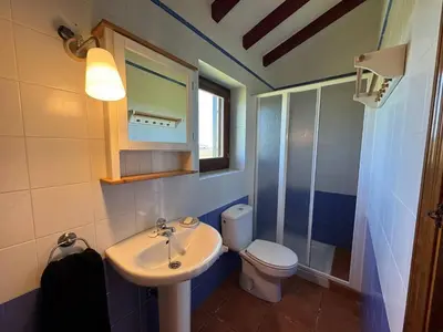 Un baño de Complejo Rural Los Cachos