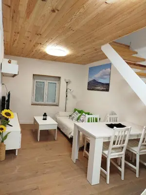 Zona de estar de Berrocal de Aldea en Cabo